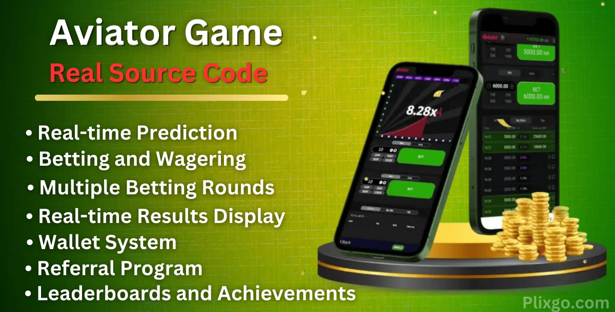 Aviator Game Source Code