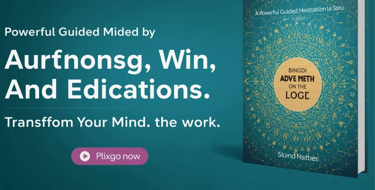 Powerful Guided Meditation in Hindi – Premium Audio CD by Plixgo